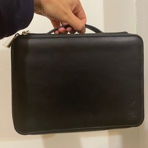 YSL Beaute Leather Makeup Case
